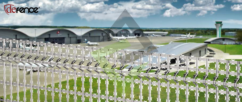 Decorative Defense Fence -   Crescent Model